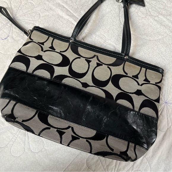 Coach handbag purse black - Picture 5 of 9